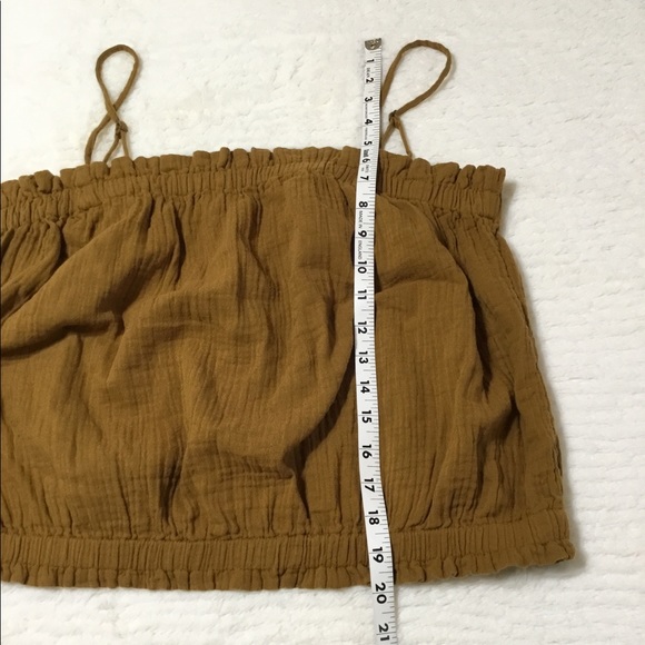 Anthropologie April Gaucy Tank Top Sz.L - Picture 3 of 9